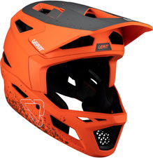 Celoobličejová přilba Leatt MTB Gravity 4.0 V25 Coral