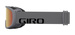 Zimní brýle GIRO CRUZ GREY WORDMARK (zrcadlová skla v barvě AMBER SCARLET)