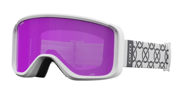 Zimní brýle GIRO SAGEN WHITE MONOGRAM (AMBER PINK zorník)