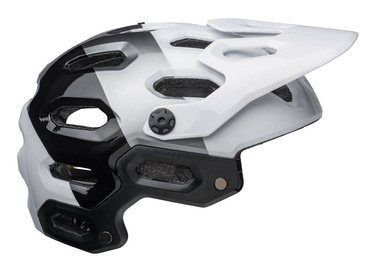 Celoobličejová přilba BELL SUPER 3R MIPS (černobílá)