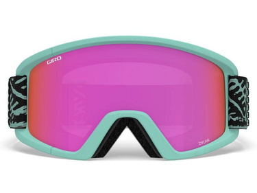 Dámské zimní brýle GIRO DYLAN FROST CASABLANCA (AMBER PINK barevná zrcadlová skla a ŽLUTÁ barevná skla)