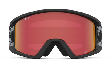 Dámské zimní brýle GIRO DYLAN BLACK & GREY BOTANICAL LX (AMBER SCARLET a YELLOW barevná zrcadlová skla)
