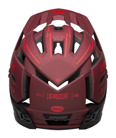 Celoobličejová přilba BELL SUPER AIR R MIPS SPHERICAL (matná červená)