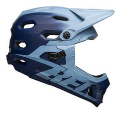 Celoobličejová přilba BELL SUPER DH MIPS SPHERICAL (modrá)