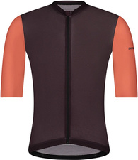  Tričko s krátkým rukávem Shimano Aria (hnědé)