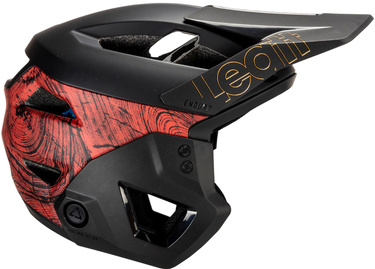 Celoobličejová přilba Leatt MTB Enduro 3.0 V25 (odnímatelná čelist 3 v 1) Rust