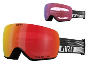 Zimní brýle GIRO ARTICLE II BLACK & WHITE FLOW (barevný zrcadlový zorník VIVID-Carl Zeiss EMBER a barevný zrcadlový zorník VIVID-Carl Zeiss INFRARED)