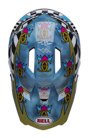 Celoobličejová přilba BELL SANCTION 2 DLX MIPS (černobílá)