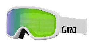 Zimní brýle GIRO CRUZ WHITE WORDMARK (LODEN GREEN barevná zrcadlová skla)