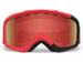Juniorské zimní brýle GIRO GRADE RED BLACK ZOOM (AMBER SCARLET čočky)