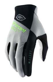 Dlouhé rukavice 100% CELIUM (šedočerná)