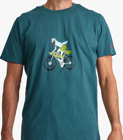 Tričko s krátkým rukávem Shimano Sentiero LTD (tyrkysové)